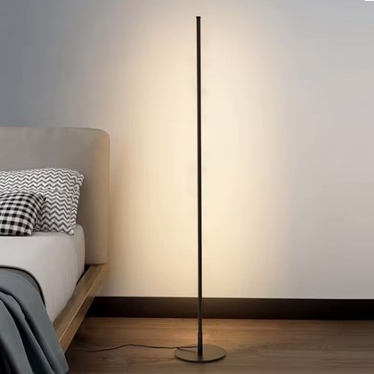 Needle Floor Lamp 180 H1500mm Blk 24w