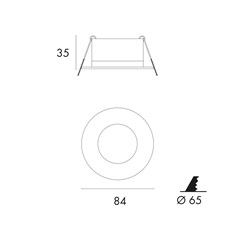 LED Spotlight IP65 - White