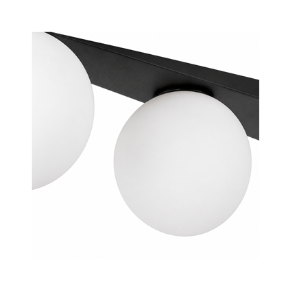 Mini Black Ceiling Lamp – 3-Light