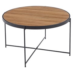 Coffee Table  in Natural Wood Top