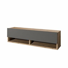 Hanging Tv Unit - Atlantic Pine & Anthracite