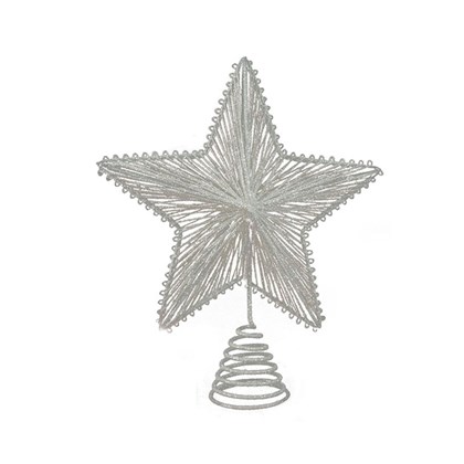 Christmas Tree Topper Star 30cm White