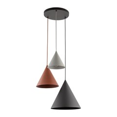 Cono Mix Hanging Lamp 3 Sml