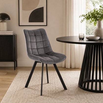 Grey Chair K332 – Grey & Dark Grey