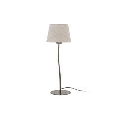 Nicola Table Lamp – Brown