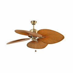 Ceiling Fan L - Old Gold & Brown