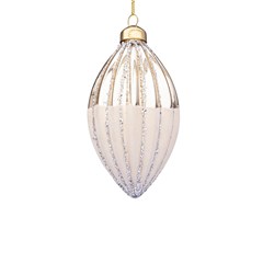 Segment Champagne Glass Ornament