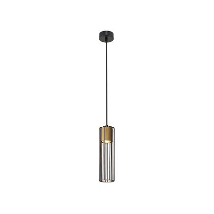 Gold & Black Metal Pendant Light – GU10 LED