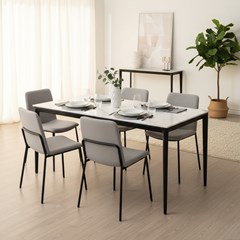 Dining Table 180x90x76 - White