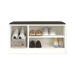 Shoe Rack Cabinet In White