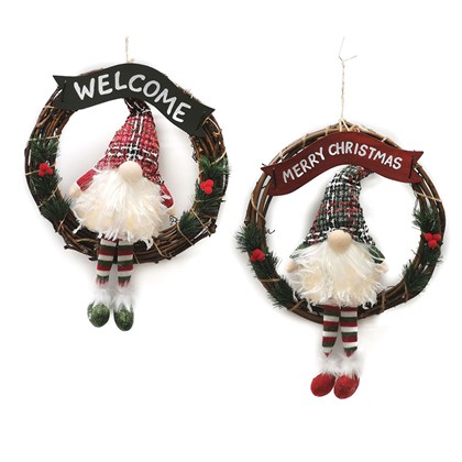 1 Santa Claus Door Ornament