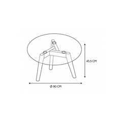 Round Glass Coffee Table
