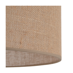 Dorma Wood Juta Pendant Lamp – Light Wood & Jute