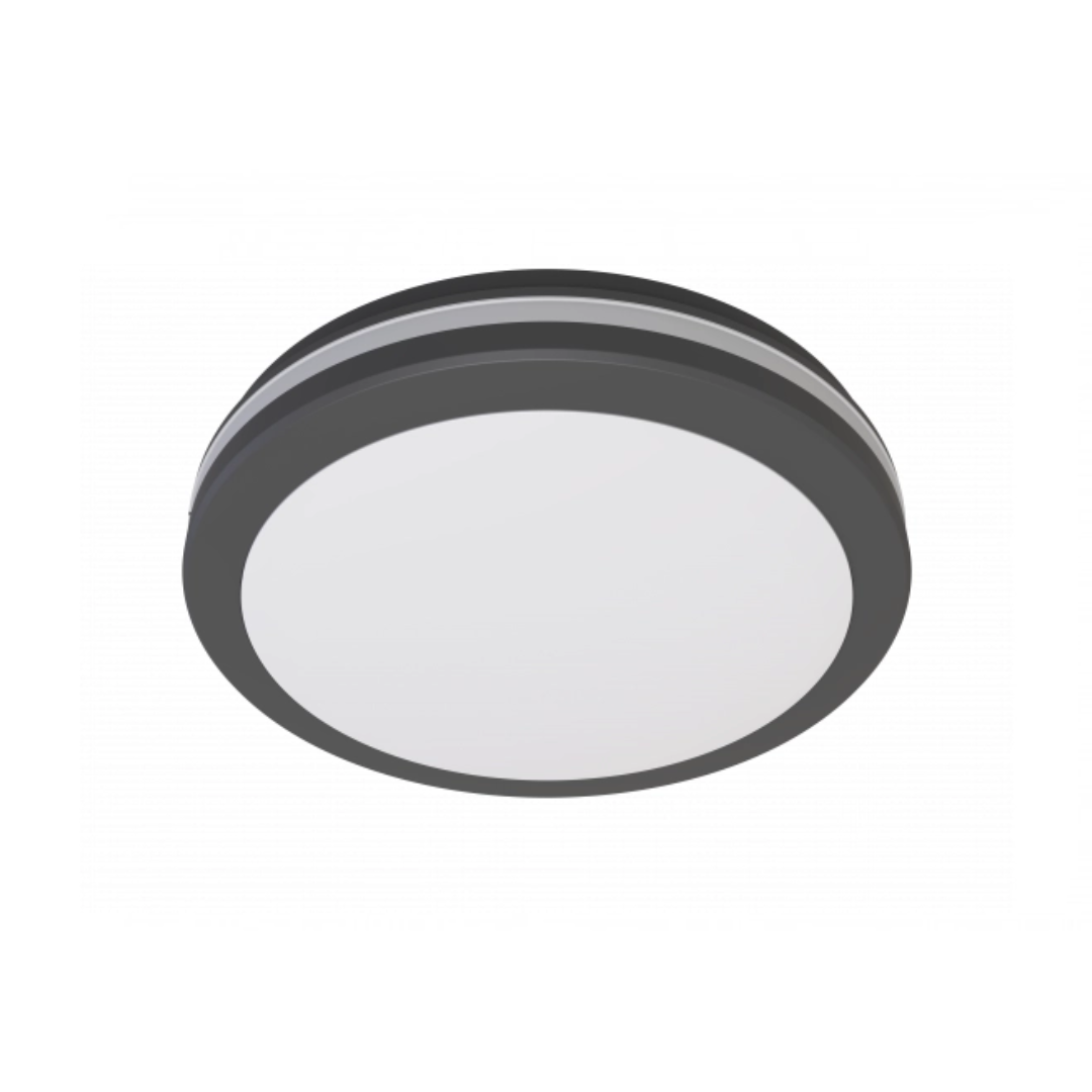 LED Outdoor Ceiling Light – Black 30W