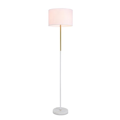 White Floor Lamp - D400mm H1600mm