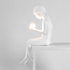 Innerglow Mini Lamp – Girl White