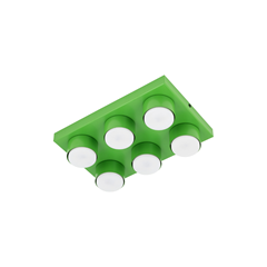 Lego Green Ceiling Lamp 6xGx53