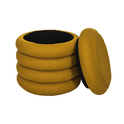 Storage Pouffe Atom – Yellow