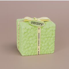 Large Square Jar Full Maltese Tile