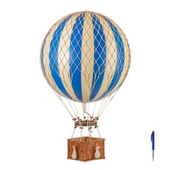 Vintage Balloon Model Jules Verne - Blue