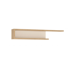 Shelf 140 – Riviera-Oak Light & White High Gloss