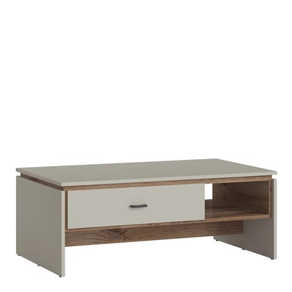 Coffee Table Rivero – Dark Oak & Grey