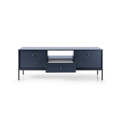 TV Unit 2 Doors & 1 Drawer - Navy Blue