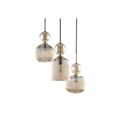 Sophia Cognac Hanging Lamp – Cognac & Black