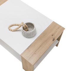 Coffee Table - Artisan Oak & White