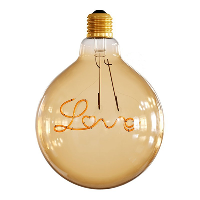 LED Golden Light Bulb Globe G125