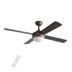 Brown Ceiling Fan with Light