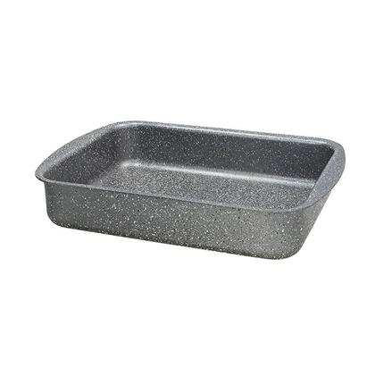 Lasagna Baking Dish Cm35x25 Marble Nero Floatech Aluminum Black