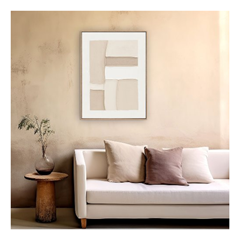 Shades Of Sand Acryl Painting 62X80 cm