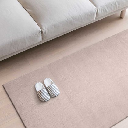 Soft Rug – Dark Beige 80x140cm