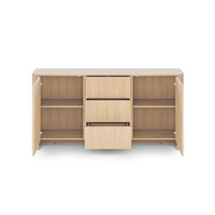 Sideboard – 3 Drawers & 2 Doors - Oak