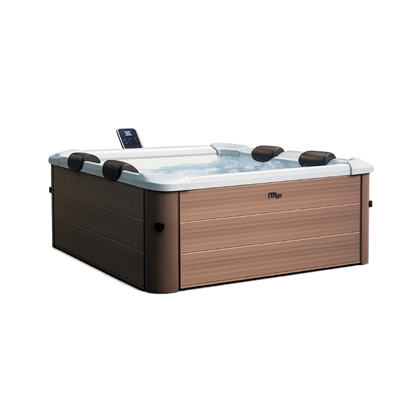 Amber Aero Plus 6-Person Spa With Jets, Bubbles & LED