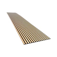 Acoustic Panel Thin Veneer 15mm - Light Oak 2800x600mm