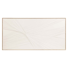 Floating Tensions Acrylic Paint – Wood Coloured Frame 70x140 cm