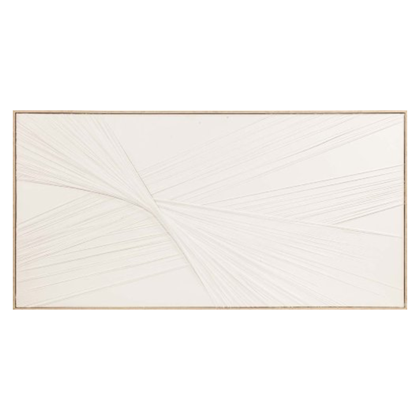 Floating Tensions Acrylic Paint – Wood Coloured Frame 70x140 cm