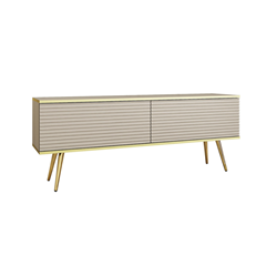 TV Unit MDF with Legs - Beige