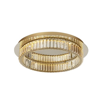 Ceiling Light Aurelia with Gold Metal Crystal Design