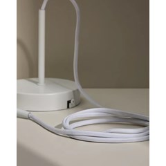 Metal Ceiling Suspension Fulva - White