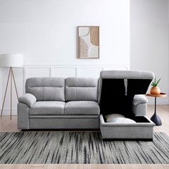 Light Grey Corner Sofa