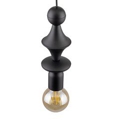 Hanging Lamp Tower - Black