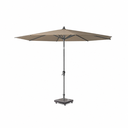 Parasol D250cm – Taupe Fabric and Anthracite Grey Frame
