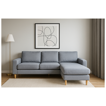 Corner Sofa – Light Grey