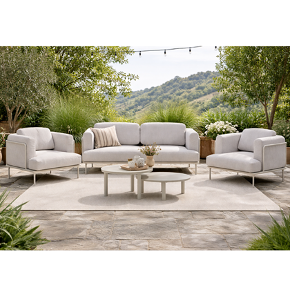 Aluminium Outdoor Set – Sunproof Grey