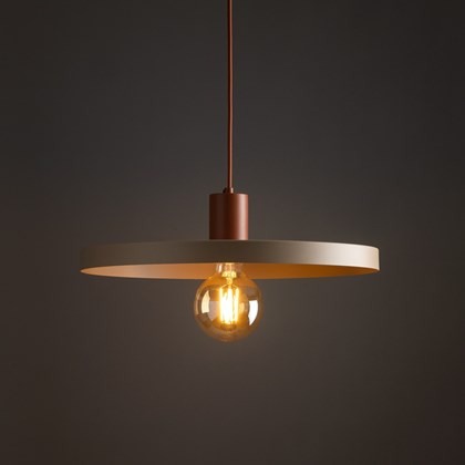 Hanging Lamp Sila Sabia 400 -  Brick Red