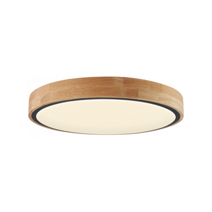 LED Ceiling Light 60W – Black, White & Oak