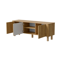 Arango RTV-1 TV Stand – Hickory Oak